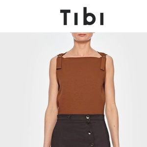 Tibi chalky drape top, NWOT, size 2